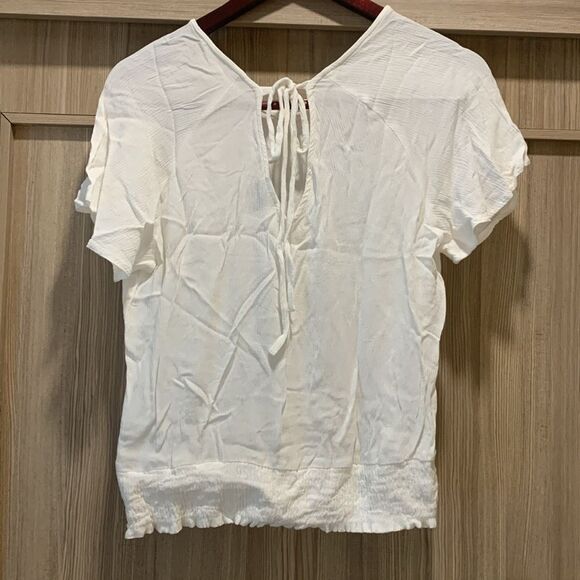 Paper Crane White Boxy Short Sleeve Tee - Picture 2 of 7
